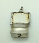 Taxco Sterling Silver Abalone Snuff Pill Trinket Box Hinged 31 6 Grams Mexico