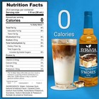 Syruvia Sugar Free S mores Syrup 25 4 Fl Oz  For Coffee  Desserts    More