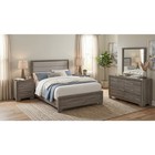 Queen Bed 5-piece Bedroom Set In Brown Oak Wood Tone