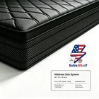 12 14   Gel Memory Foam Mattress Hybrid Spring Queen Full King Size Bed In A Box