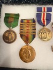 Mexican Border Service   Wwi Service Medals To New Haven  Ct Veteran 