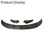 Front Lip For 2011-2016 Bmw F10 5 Series 528i 535i 550i M Sport Carbon Look 2pcs