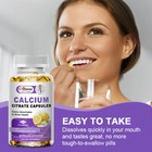 Calcium Citrate Capsules With Vitamin D For Bone   Muscle Health