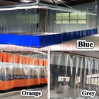 Clear Pvc Auto Car Body Painting Booth Curtain Enclosure Industrial Commercial