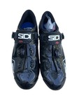 Men s Sidi Wire Push Carbon Road Cycling Shoes Black Sz 45