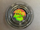 Hologram Glass Ashtray - Richard Rallison - 1980s - Extremely Rare - Vintage Art