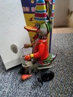 Duck On Bike Large   China Tin Litho Wind Up Toy