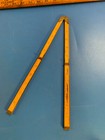 Stanley Rule   Level Co Boxwood   Brass Ruler Vtg