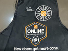 Home Depot Employee Apron - Rare Black   Occ Contest Winner Apron - New