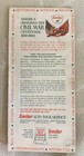 Vintage  1961   Sinclair Road Map  Connecticut massachusetts rhode Island Vg Cdn
