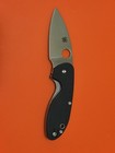 Spyderco Efficient Linerlock Folding Knife 3  8cr13mov Steel Blade G10 Handle