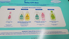Johnson s Essentials Baby Gift Set  Baby Bath Essential Products Gift Box