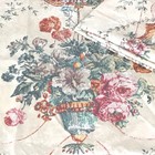 Vintage Ralph Lauren Villandry Floral Pair Of Standard Pillowcases Cotton Italy