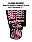 Vintage  Pure Barre Sweethearts Sticky Socks By Tavi