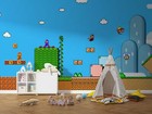 Super Mario Bros Self-adhesive Wallpaper Mural Home Wall Art Decor Wp18