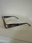Versace Mod 1163 B 1332 Vintage Reading Eyeglass Dark Ruby Frames 52-16 Italy