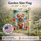 Caroline s Treasures Norfolk Terrier Luau Garden Flag Dac6480gf
