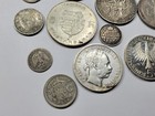 Silver World Coins 17x Lot Mixed Countries As Pictured Mexico Germany  v652