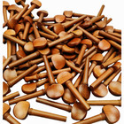 50pcs Violin Peg Without Inlays jujube Wood Violin String Tuning Peg Tuner