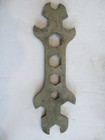 Vintage Multi-tool Wrench Heavy Stamped Steel              A18
