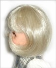 Doll Wig Size 7 - 8 Pageboy Full Cap Bell Light Blonde Full Cap New Old Stock