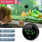 New Aquarium Digital Thermometer Led Fish Tank Temperature Gauge Touch Screen Us