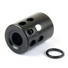 Black Aluminum Ruger Mark Iv 22 45 1 2 x28 Tpi Muzzle Brake  22lr