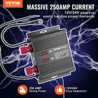 Vevor Dual Battery Smart Isolator 12v 24v 250 Amp Voltage Sensitive Realy Lcd
