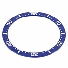 Bezel Insert For Seiko 7002 6309 7s26 Skx007k2 7s26-0030 Diver Automatic Blue