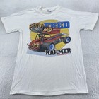 Vintage Flyin Fred Rahmer Shirt Mens Small Sprint Car Racing Pennsylvania 90s