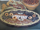 Threads That Bind  652 Bless This House Punch Needle Embroidery Pattern Fabric