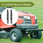 2 Pk  Blades Will Fit John Deere Uc22008 John Deere Z335e Z335m Z345m Z345r 42 