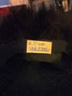 Elizabeth Taylor Movie Worn Black Fur Hat From Stylist Sydney Guilaroff