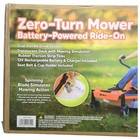 Kid Trax Zero Turn Lawn Mower 12-volt Ride-on  3mph Top Speed  77lbs Capacity