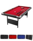 7ft Foldable Pool Table With Full Accessories For Adults Billiards Home