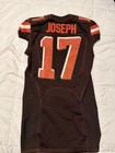 Greg Joseph Game Worn used Browns Jersey Inscribed To Antonio Brown Fau