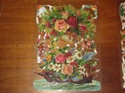 Victorian Die  Cuts Scraps 5 Sheets And 2 Cards And Envelopes Nip