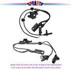 2x Abs Wheel Speed Sensor Front Left   Right For Lexus Scion Toyota 89542-12080