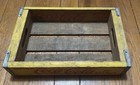1966 Yellow Wood Coca Cola Crate - Vintage Collectible 
