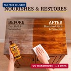 Products Beeswax Wood Polish   Conditioner  Feed-n-wax For Wood Furniture Polish