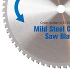 Fein 63502014600 14-inch 66-tpi Mild Steel Cutting Saw Blade - Mcbl14-ms