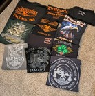 Harley Davids T Shirt   Sleeveless T Shirts Lot Of 11 Mix Of Xl And L Graphic 