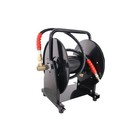 Scheiffer Sewer Jetter Kit - Foot Pedal Hose Reel 1 8  X 100  Hose And Nozzles