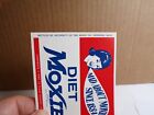 Diet Moxie Bottled By Moxie Co Original Soda Pop Label Needham Massachusetts