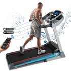 Electric With Auto Incline Treadmill Spacious Running Machine Sturdy Treadmill