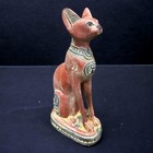 Ancient Egyptian Goddess Bastet Statue Rare Pharaonic Mythology Antique Bc