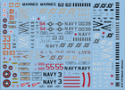 1 72 Decal Grumman A-4 Skyhawk   adversary    -8 Markings - Cta 079