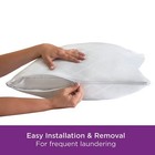 Set Of 2 King Allerease Pillow Protectors - Temperature Balancing  Allergist    