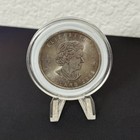 2018 Canada 1 Oz 9999 Fine Silver Maple Leaf  5 Coin - 1oz Silver Round Toned