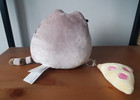 Gund Pusheen 6  Holding Pizza Slice With Keychain